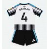 Newcastle United Sven Botman #4 Domáci Detský futbalový dres 2026-27 Krátky Rukáv (+ trenírky)